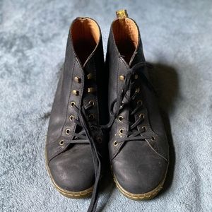 discontinued Doc Martens w/ eyelets and speedhook